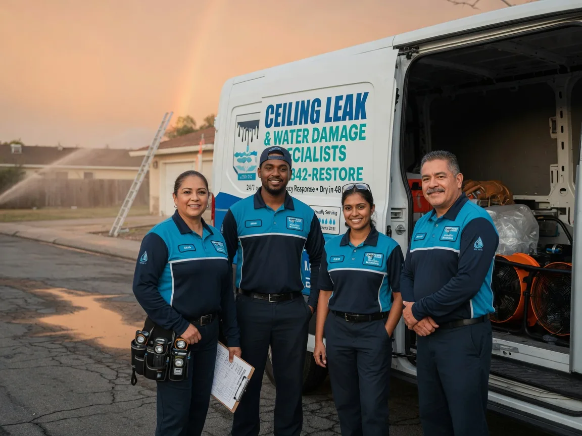 Ceiling Leak Cleanup company in Ludell, KS